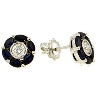 Orecchini Crivelli Donna ZAFFIRO in Oro Zaffiro 10007426